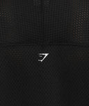Graphic Mesh Oversized T-Shirt oversized fit Black - Unmatched Kicks - GYMSHARK