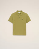 Green Cotton Short Sleeves Ami De Coeur Polo Shirt - Unmatched Kicks - Ami Paris