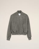 Grey Goat Leather Ami De Coeur Zipped Jacket - Unmatched Kicks - Ami Paris