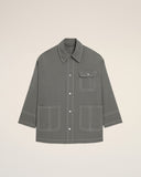 Grey New Wool Worker Jacket - Unmatched Kicks - Ami Paris