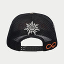 GODSPEED FOREVER TRUCKER HAT VINTAGE BLACK/RED