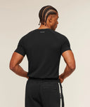 GS x CBUM Essential T-Shirt Slim Fit black - Unmatched Kicks - GYMSHARK
