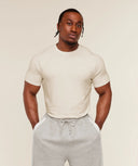 GS x CBUM Essential T-Shirt Slim Fit soft white - Unmatched Kicks - GYMSHARK