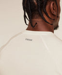 GS x CBUM Essential T-Shirt Slim Fit soft white - Unmatched Kicks - GYMSHARK