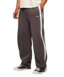 GS x CBUM Straight Leg Jogger Oversized Fit greyed purple - Unmatched Kicks - GYMSHARK