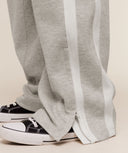GS x CBUM Straight Leg Jogger Oversized Fit stone grey marl - Unmatched Kicks - GYMSHARK