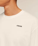 GS x CBUM T-Shirt Oversized Fit soft white - Unmatched Kicks - GYMSHARK