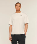 GS x CBUM T-Shirt Oversized Fit soft white - Unmatched Kicks - GYMSHARK