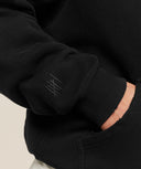 GS x CBUM Washed Hoodie Oversized Fit black - Unmatched Kicks - GYMSHARK