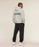 GS x CBUM Washed Hoodie Oversized Fit stone grey marl - Unmatched Kicks - GYMSHARK