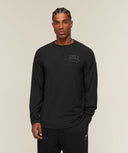 GSLC Raglan Long Sleeve T-Shirt regular Black - Unmatched Kicks-GYMSHARK