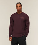 GSLC Raglan Long Sleeve T-Shirt regular Cherry Purple - Unmatched Kicks-GYMSHARK