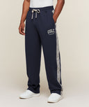 GSLC Taped Straight Leg Track Pants oversized fit Heavy Blue - Unmatched Kicks-GYMSHARK