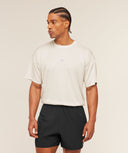 GSRC Stencil Graphic T-Shirt oversized fit Soft White - Unmatched Kicks - GYMSHARK