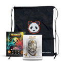 Gym Drawstring Bag + Zipper & Free Sample Pack - Unmatched Kicks-PANDA