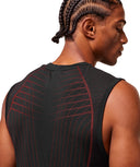 Gymshark Apex Seamless Tank - Black/Carmine Red - Unmatched Kicks - GYMSHARK