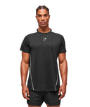Gymshark Arrival Block T-Shirt - Black - Unmatched Kicks - GYMSHARK