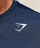 Gymshark Arrival Regular Fit T-Shirt - Navy - Unmatched Kicks - GYMSHARK