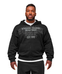 Gymshark Authentic Apparel Zip Up Hoodie - Black - Unmatched Kicks - GYMSHARK