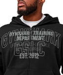 Gymshark Authentic Apparel Zip Up Hoodie - Black - Unmatched Kicks - GYMSHARK
