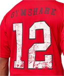 Gymshark Collegiate Graphic T-shirt - Athletic Red - Unmatched Kicks - GYMSHARK