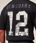 Gymshark Collegiate Graphic T-shirt - Black - Unmatched Kicks - GYMSHARK