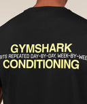 Gymshark Conditioning T-Shirt Black - Unmatched Kicks - GYMSHARK