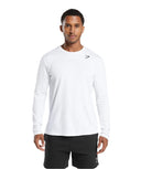Gymshark Crest Long Sleeve T-Shirt - White - Unmatched Kicks - GYMSHARK