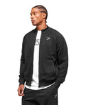Gymshark Crest Oversized Track Jacket - Black - Unmatched Kicks - GYMSHARK