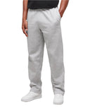 Gymshark Crest Straight Leg Joggers - Light Grey Marl - Unmatched Kicks - GYMSHARK