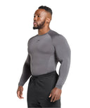 Gymshark Element Baselayer Long Sleeve T-Shirt - Dark Grey - Unmatched Kicks - GYMSHARK