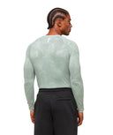 Gymshark Geo Seamless Long Sleeve T-Shirt - Morning Blue/Celeste Blue - Unmatched Kicks - GYMSHARK