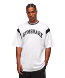Gymshark GSLC Oversized T-Shirt - White/Black - Unmatched Kicks - GYMSHARK