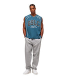 Gymshark GSLC Sports Jersey Tank - Success Blue - Unmatched Kicks - GYMSHARK