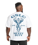 Gymshark Heavy Duty T-Shirt - White - Unmatched Kicks - GYMSHARK