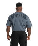 Gymshark Heritage Washed TShirt Titanium Blue - Unmatched Kicks - GYMSHARK