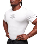 Gymshark Legacy Ribbed T-Shirt White - Unmatched Kicks - GYMSHARK