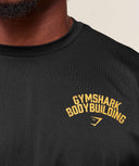 Gymshark Olympic Bar T-Shirt - Black - Unmatched Kicks - GYMSHARK