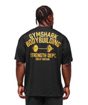 Gymshark Olympic Bar T-Shirt - Black - Unmatched Kicks - GYMSHARK