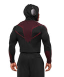 Gymshark Onyx 5.0 Seamless Hoodie - Black/Carmine Red - Unmatched Kicks - GYMSHARK