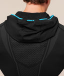 Gymshark Onyx V1 Hoodie - Black/Brand Blue - Unmatched Kicks-GYMSHARK