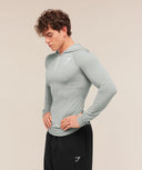 Gymshark Onyx V1 Hoodie - Smokey Grey/Light Grey/White - Unmatched Kicks-GYMSHARK