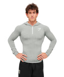 Gymshark Onyx V1 Hoodie - Smokey Grey/Light Grey/White - Unmatched Kicks-GYMSHARK