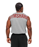 Gymshark Power Cut Off Tank - Charcoal Core Marl - Unmatched Kicks - GYMSHARK