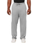 Gymshark Power Straight Leg Pants - Charcoal Core Marl/Sets Red - Unmatched Kicks - GYMSHARK