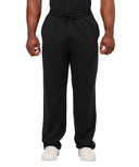 Gymshark Power Straight Leg Pants - GS Black/GS Asphalt Grey - Unmatched Kicks - GYMSHARK