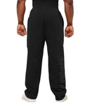 Gymshark Power Straight Leg Pants - GS Black/GS Asphalt Grey - Unmatched Kicks - GYMSHARK