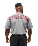 Gymshark Power T-Shirt - Charcoal Core Marl/Sets Red - Unmatched Kicks - GYMSHARK