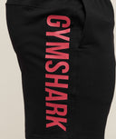 Gymshark Prime 7" Shorts - Black/Vivid Red - Unmatched Kicks - GYMSHARK