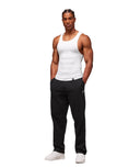 Gymshark Ribbed Tank 1PK - White - Unmatched Kicks - GYMSHARK